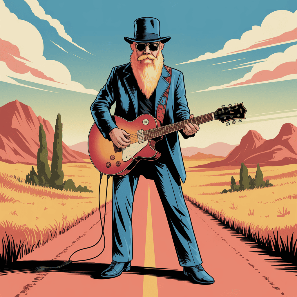 ZZ Top Roadside Riches Frontier